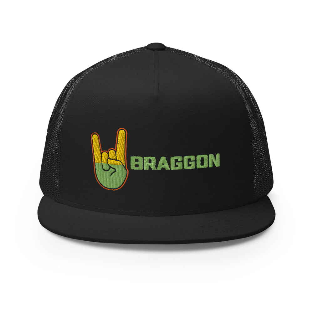 EMBROIDERED BRAGGON TRUCKER CAP