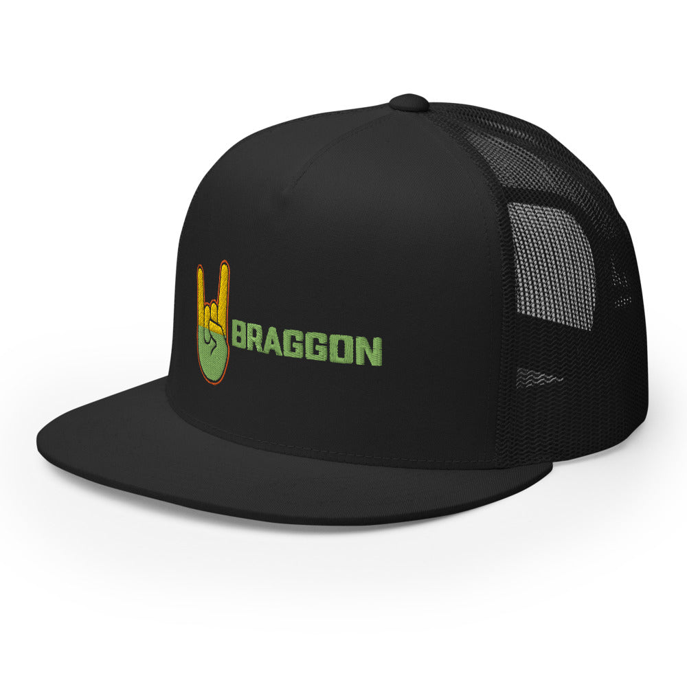 EMBROIDERED BRAGGON TRUCKER CAP