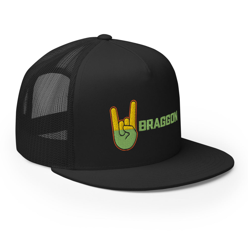 EMBROIDERED BRAGGON TRUCKER CAP