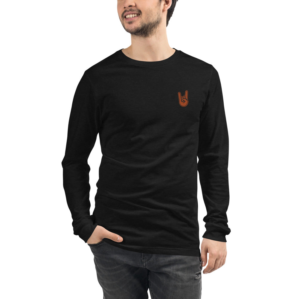 Embroidered Braggon Long Sleeve Tee