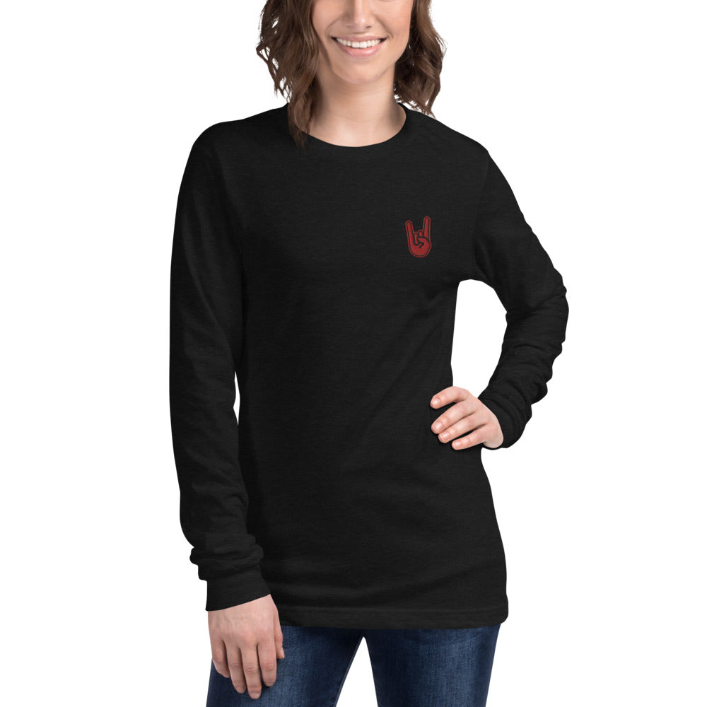 Embroidered Braggon Long Sleeve Tee