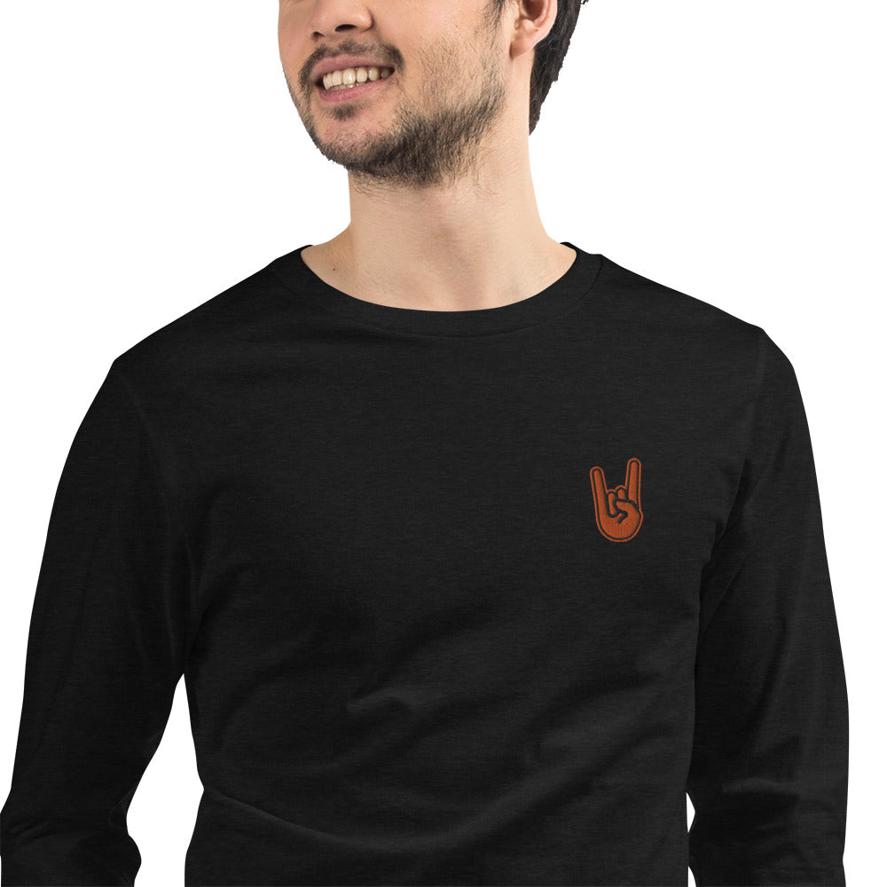 Embroidered Braggon Long Sleeve Tee