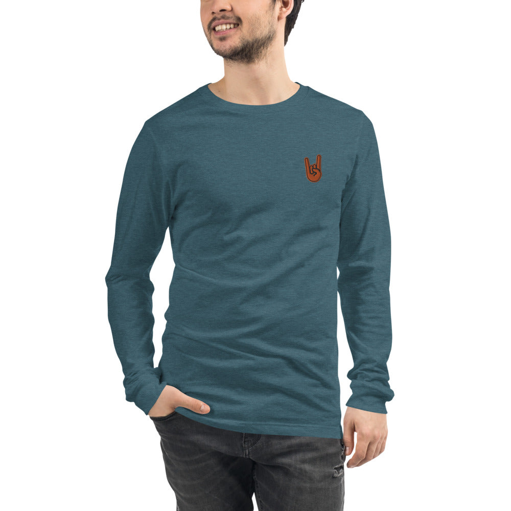Embroidered Braggon Long Sleeve Tee