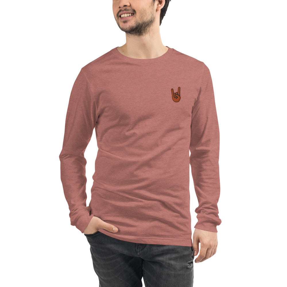 Embroidered Braggon Long Sleeve Tee