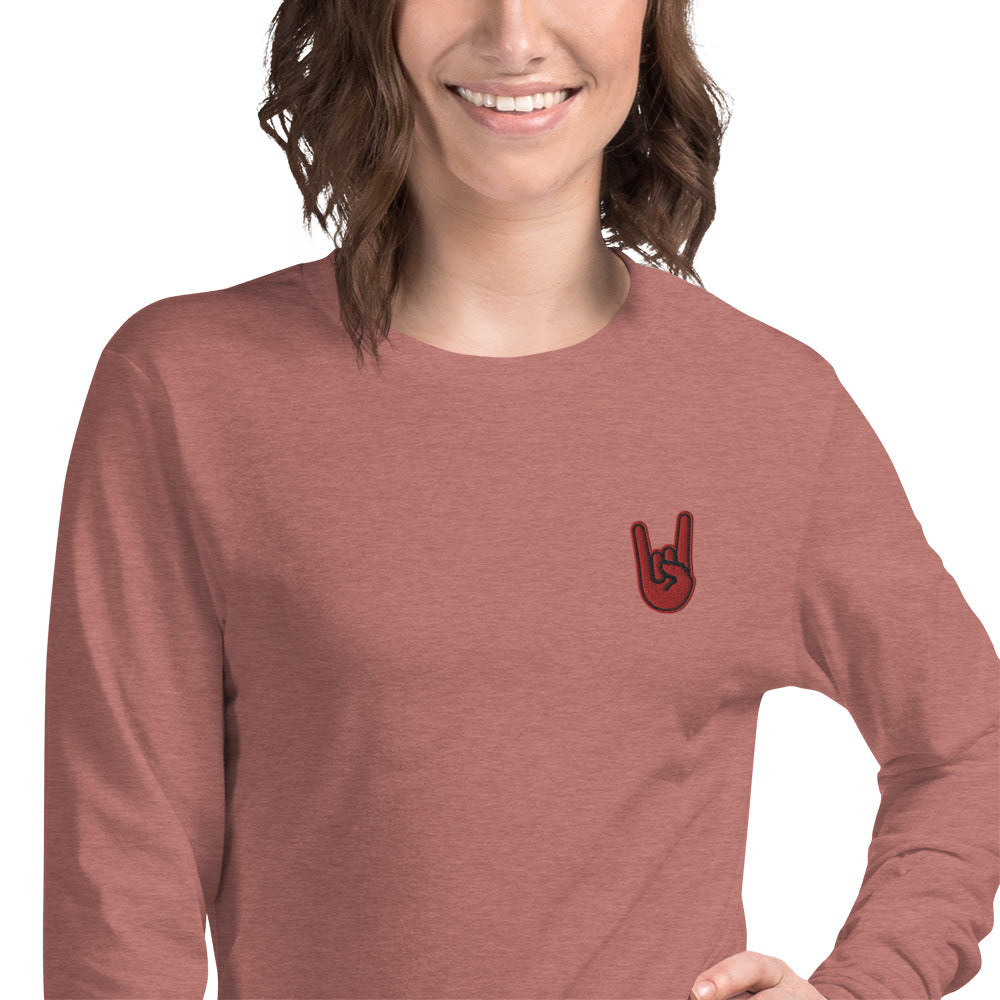 Embroidered Braggon Long Sleeve Tee