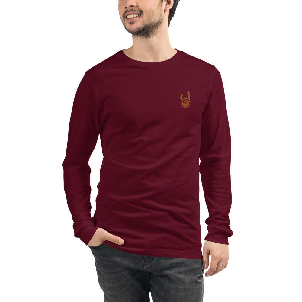 Embroidered Braggon Long Sleeve Tee