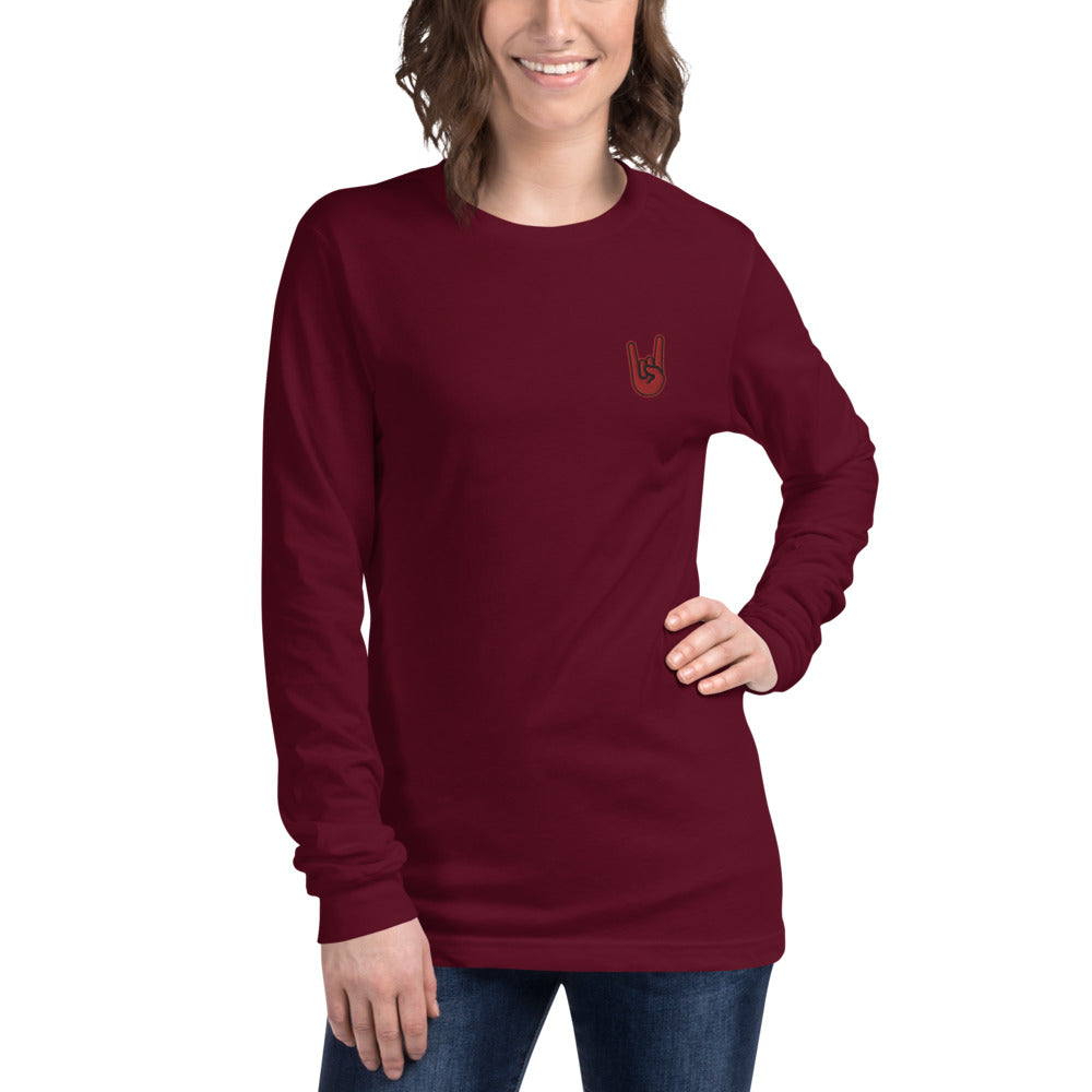 Embroidered Braggon Long Sleeve Tee
