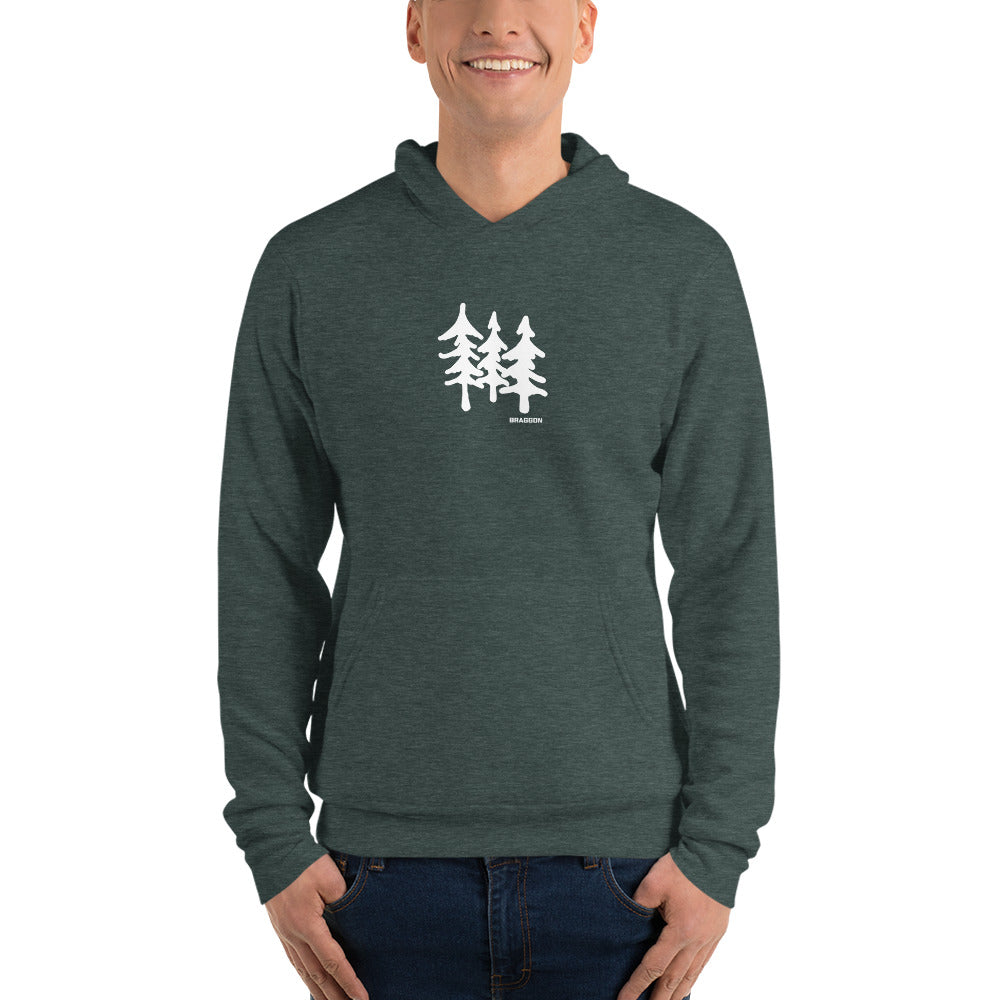 MEN'S TRI BLEND NATURE POPOVER HOODIE