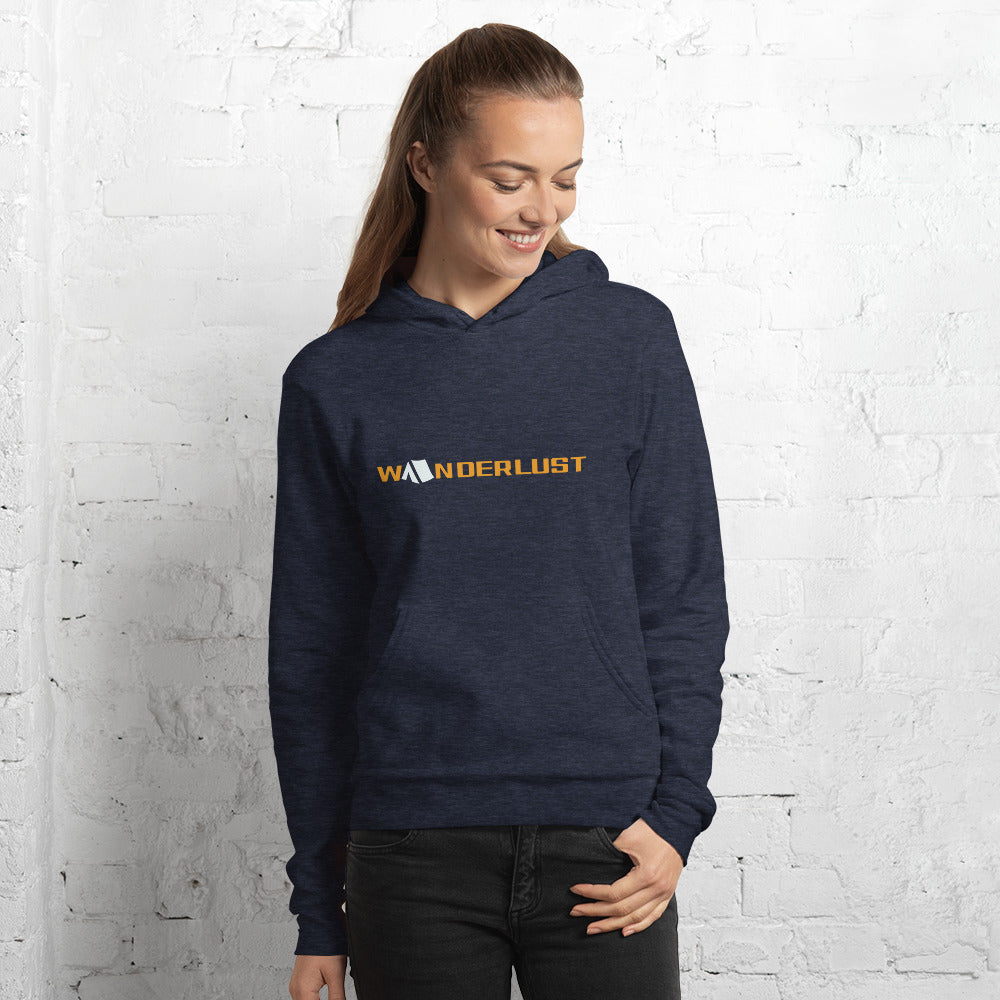 WOMEN'S HOODIE. TRI BLEND WANDERLUST