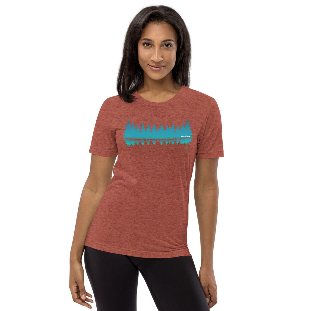 WOMENS SHORT SLEEVE T SHIRT, REFLECTION