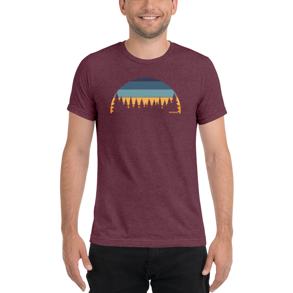 Wanderlust Tri Blend Short Sleeve T Shirt