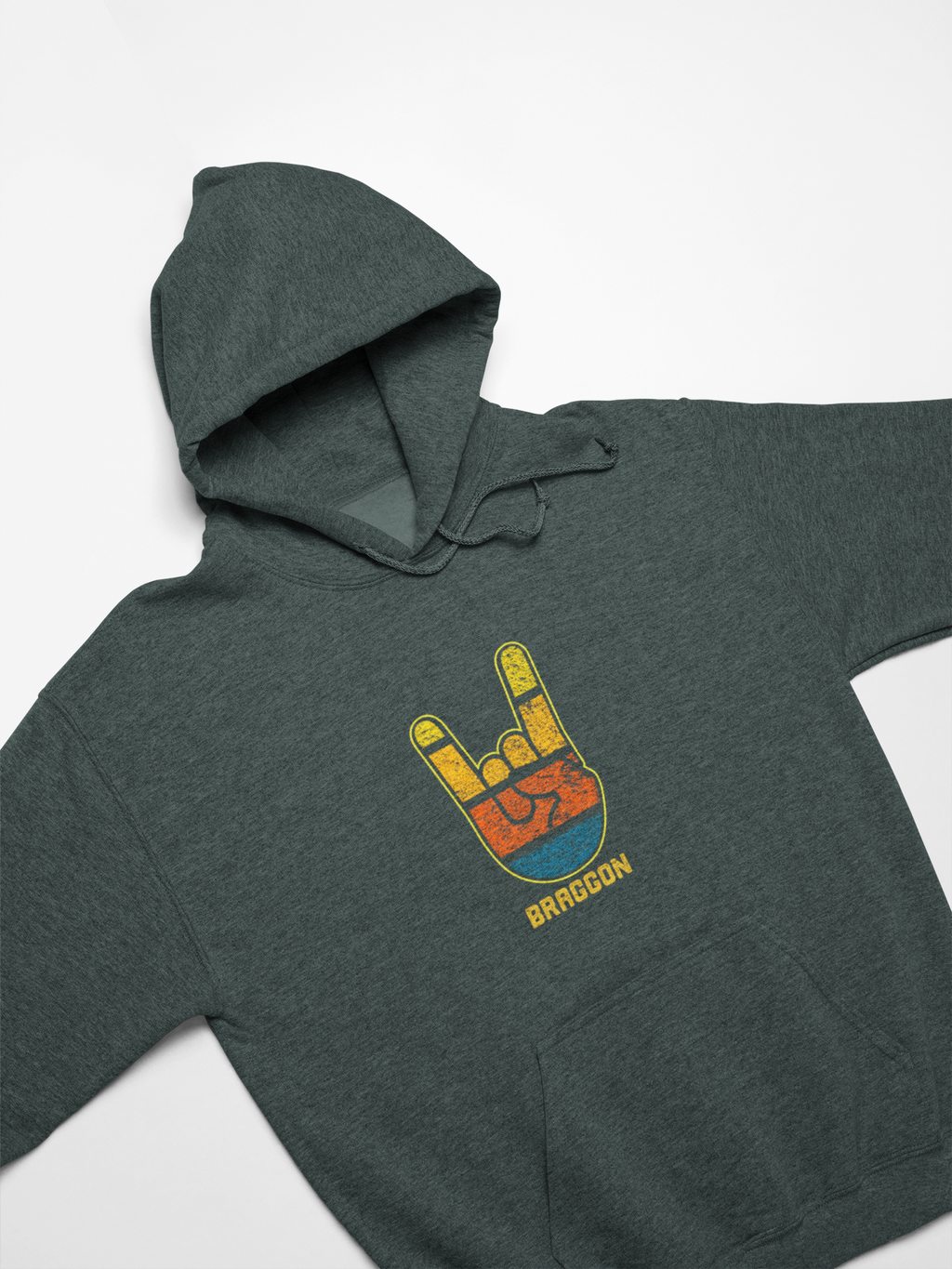 WOMEN'S HOODIE TRI BLEND VINTAGE BRAGGON