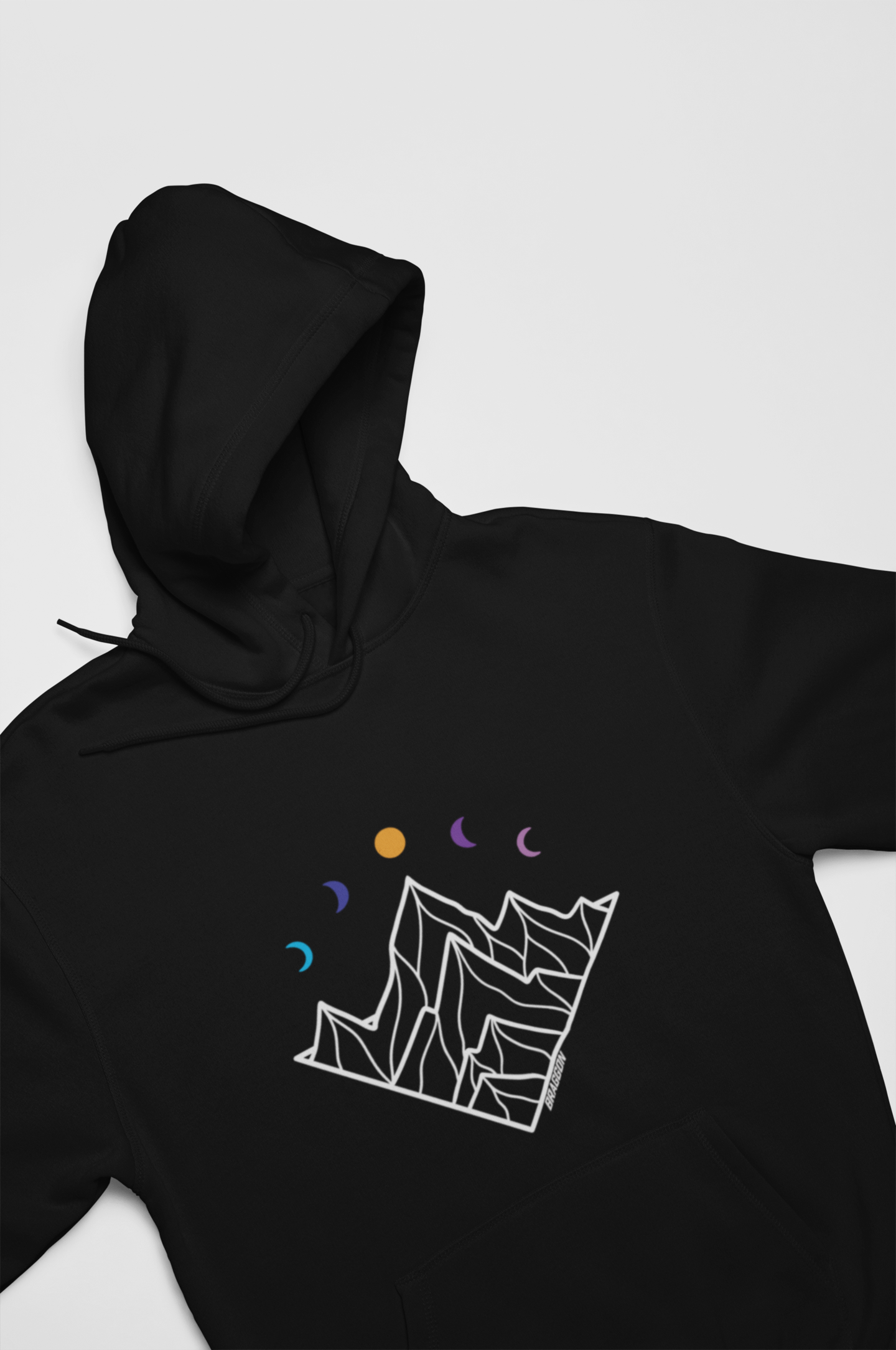 MOON PHASES POPOVER HOODIE WOMEN'S
