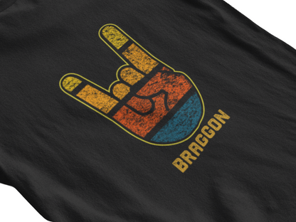 MEN'S TEE,  VINTAGE TRI-BLEND BRAGGON GRAPHIC TEE