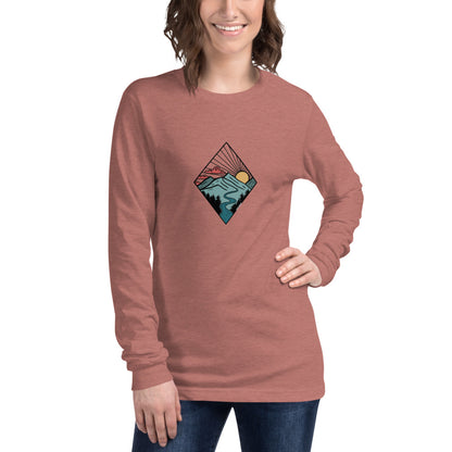 WOMEN'S LONG SLEEVE TEE, THE VIEW