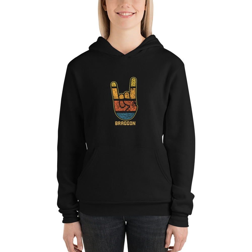 WOMEN'S HOODIE TRI BLEND VINTAGE BRAGGON