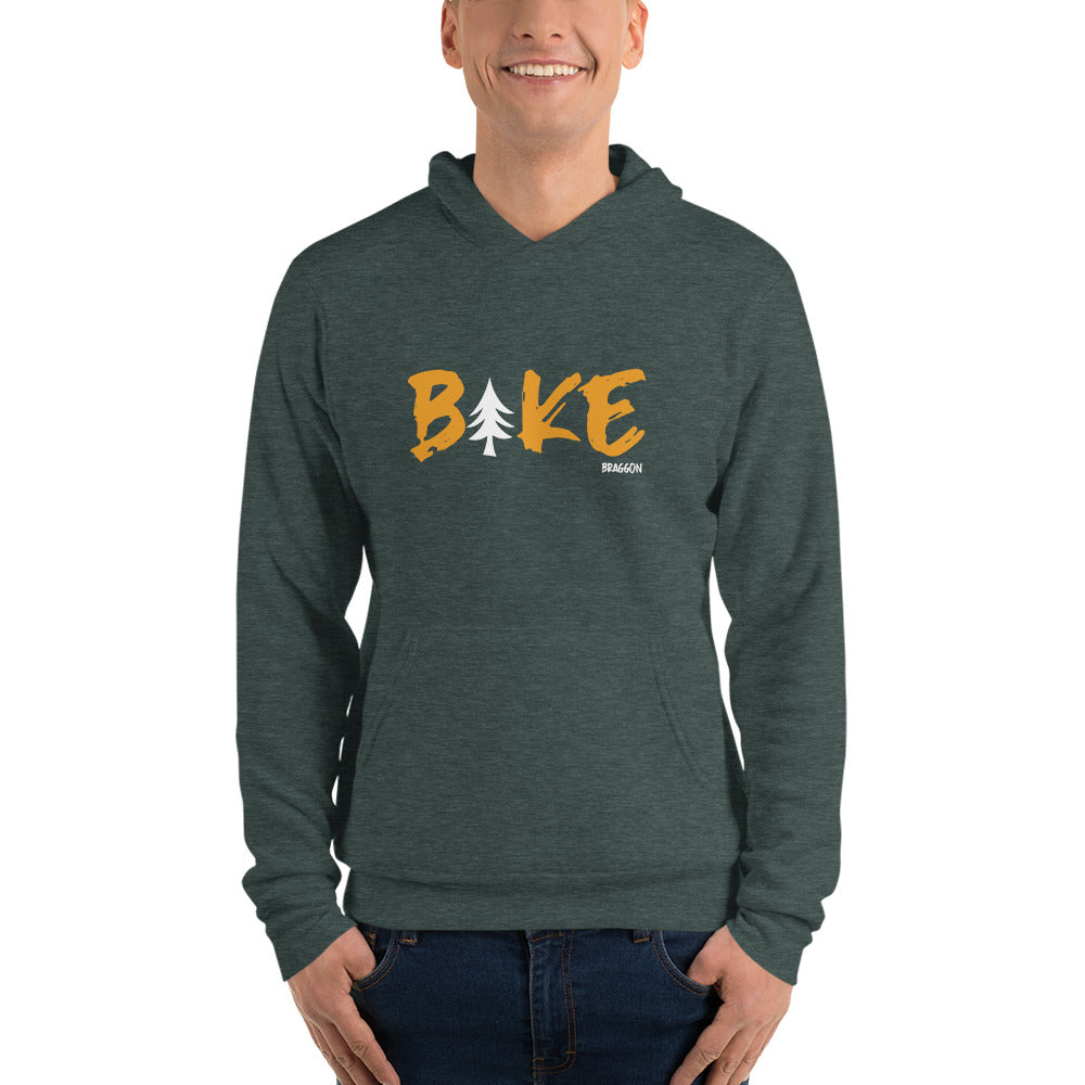 MEN'S TRI BLEND BIKE GRAPHIC POPOVER HOODIE