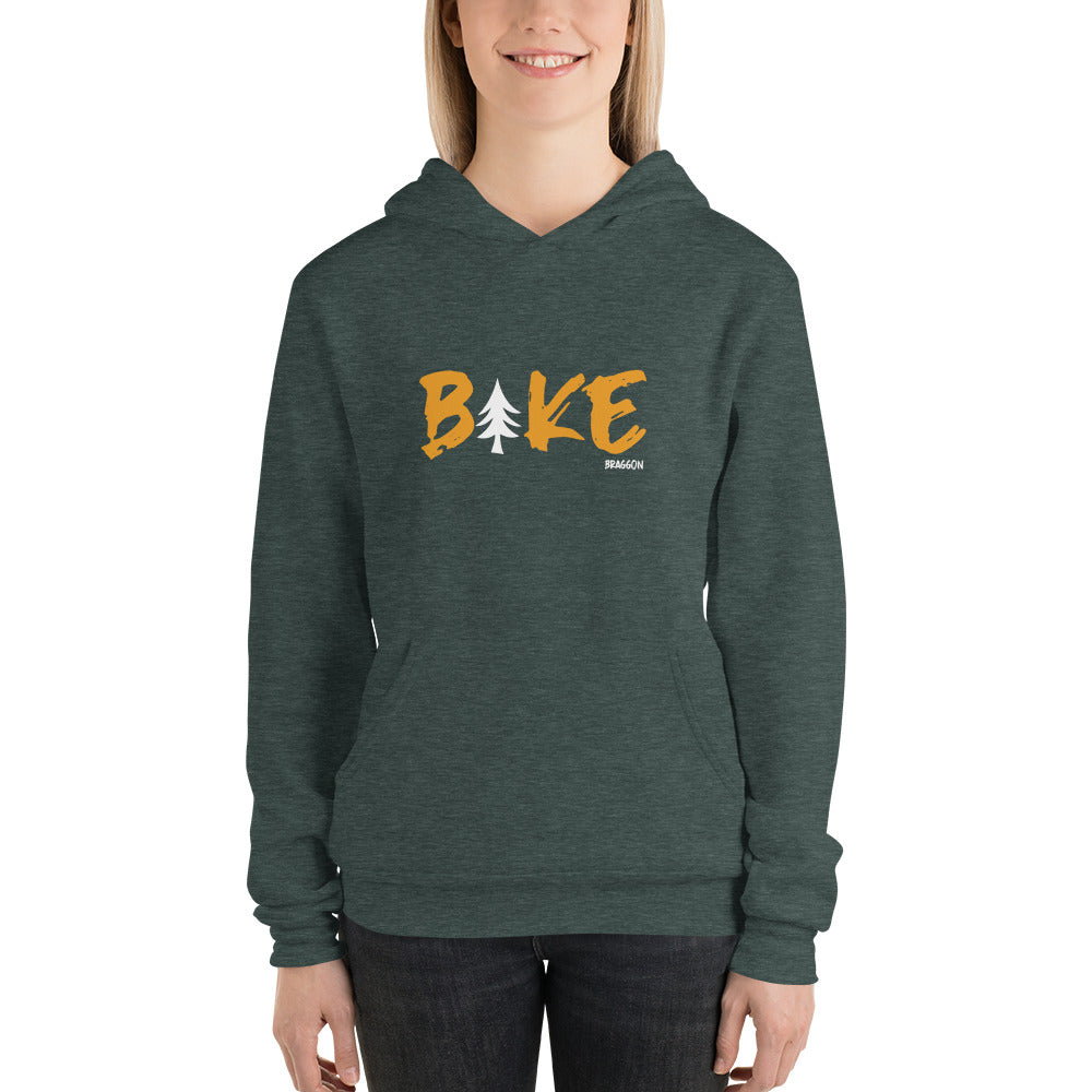 WOMEN'S TRI BLEND BIKE GRAPHIC HOODIE