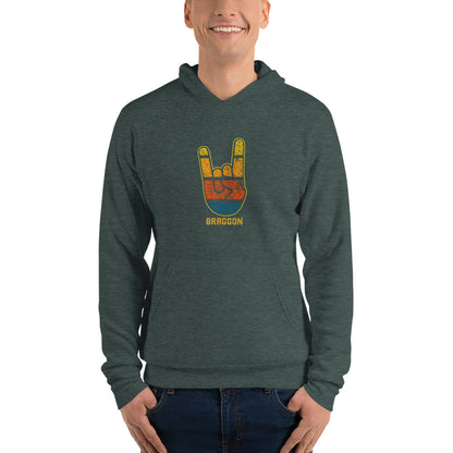 MEN'S TRI BLEND BRAGGON VINTAGE LOGO
