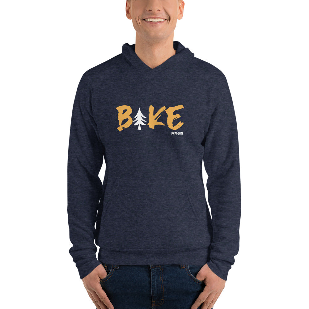 MEN'S TRI BLEND BIKE GRAPHIC POPOVER HOODIE