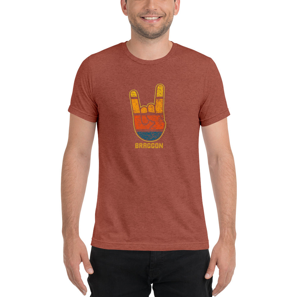 MEN'S TEE,  VINTAGE TRI-BLEND BRAGGON GRAPHIC TEE