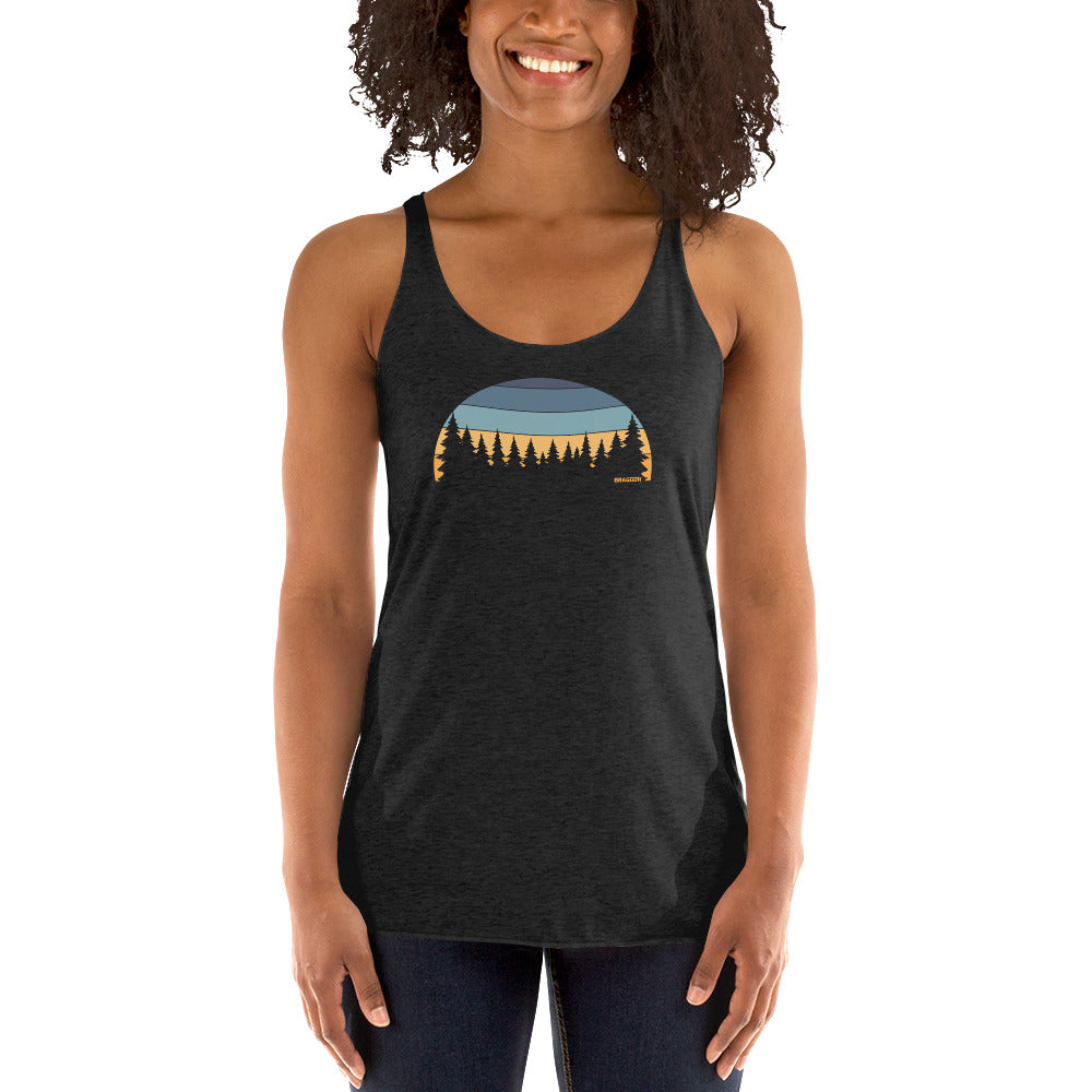 WOMEN'S THE VIEW, GRAPHIC RACERBACK TANK