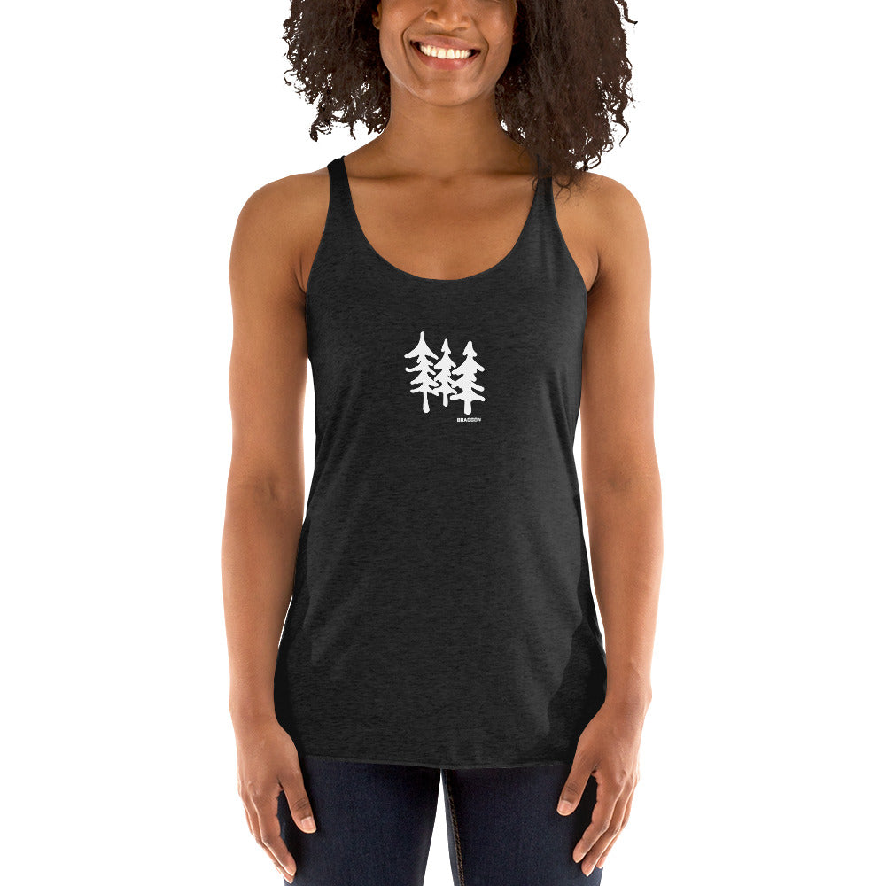 WOMEN'S NATURE GRAPHIC RACERBACK TANK