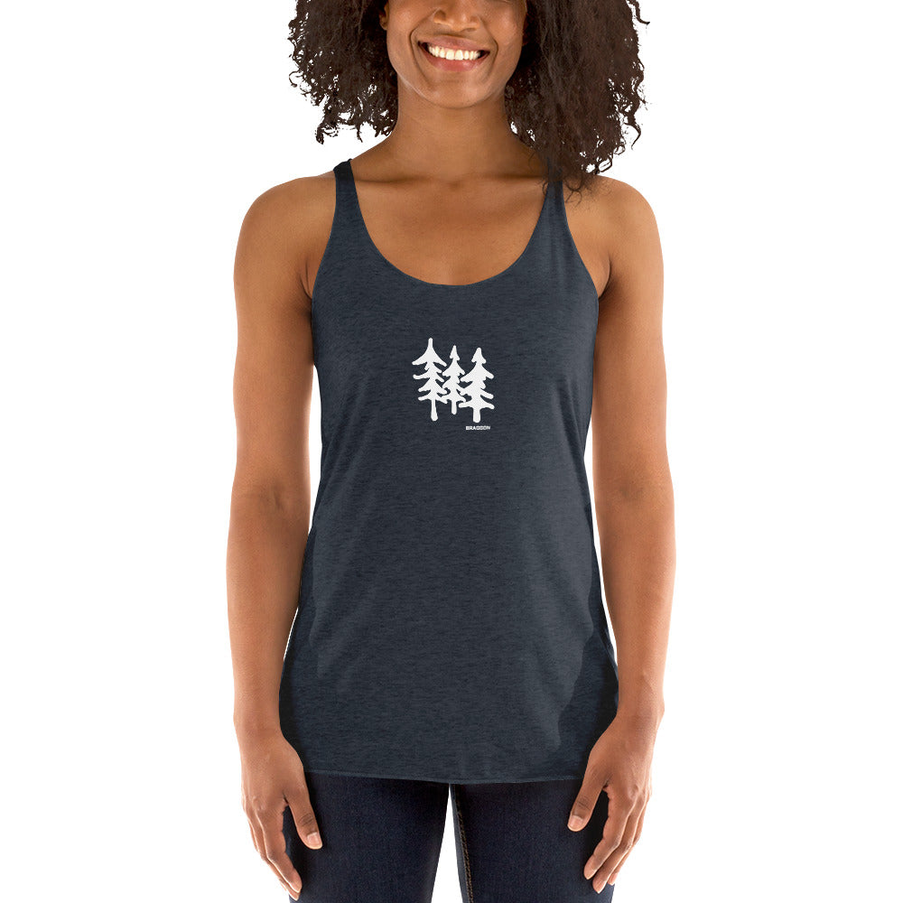 WOMEN'S NATURE GRAPHIC RACERBACK TANK