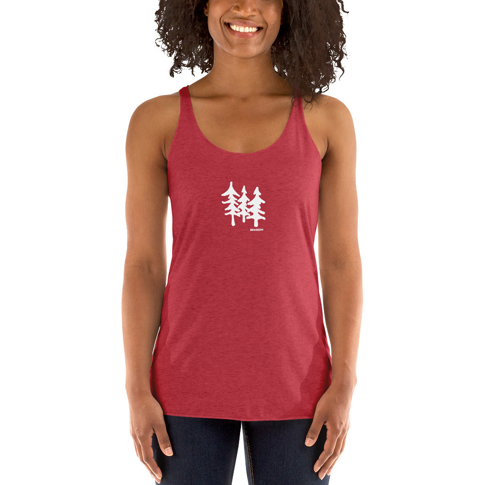 WOMEN'S NATURE GRAPHIC RACERBACK TANK