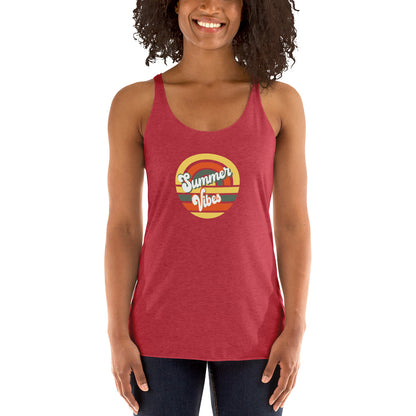 Summer Vibes Women's Racerback Tank